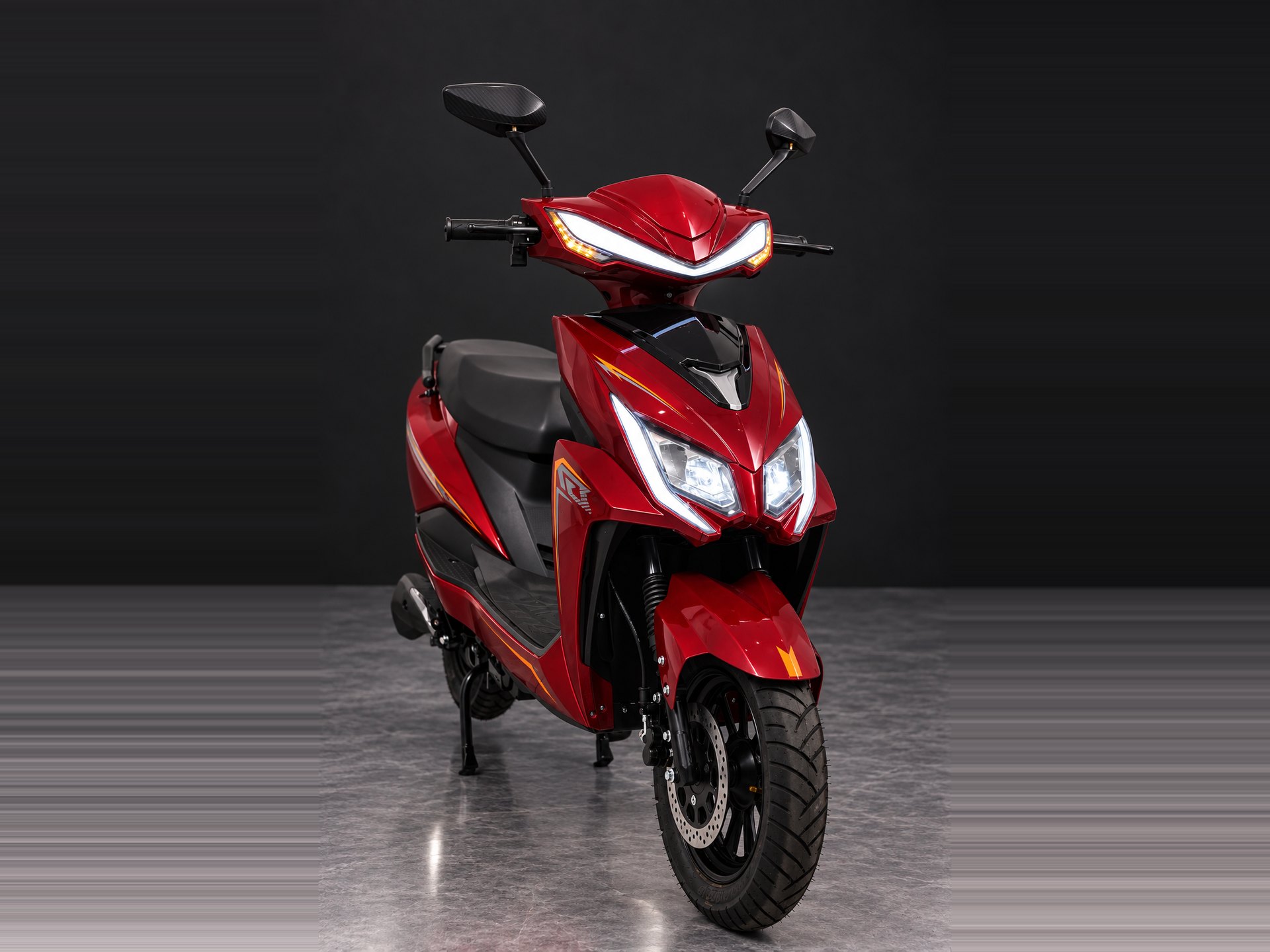 M1 in Red, angled view